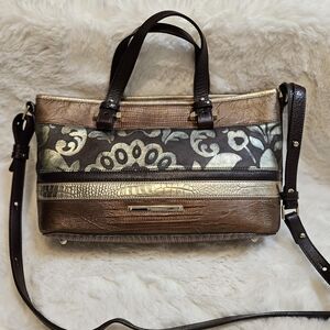 Authentic BRAHMIN Limited Edition Satchel / Tote Bag — stunning & Rare